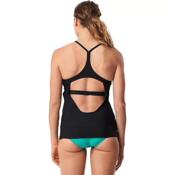 Speedo Womens Aqua Elite Strappy TankiniSpeedo Black