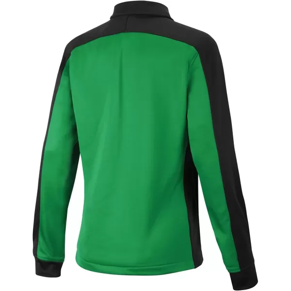 Speedo Womens Jacket Full Zip Collard Streamline Team Warm UpBlackGreen