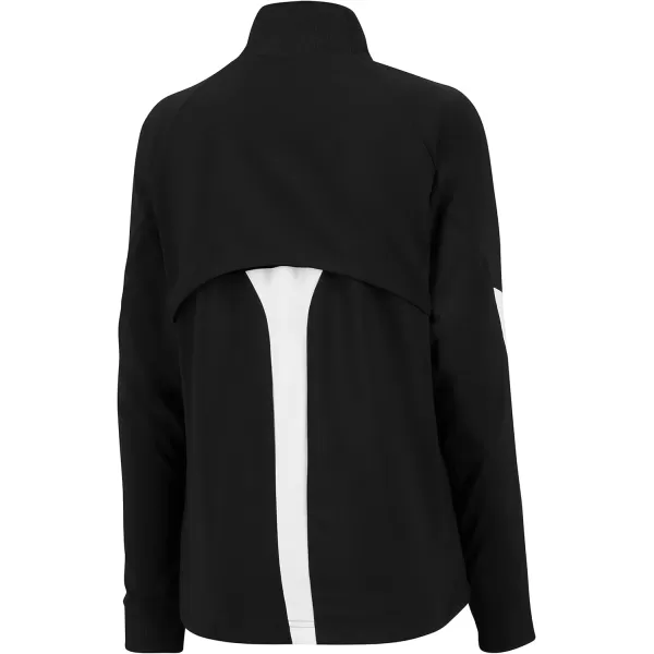 Speedo Womens Jacket Full Zip Tech Team Warm UpEdge Speedo Black Jacket