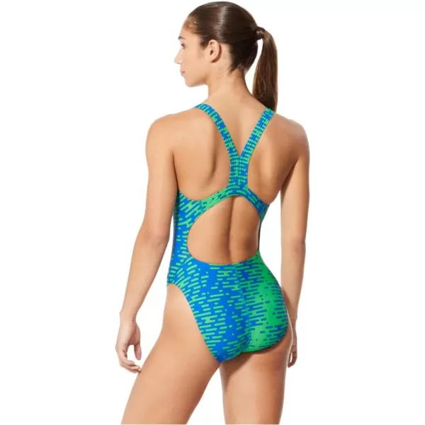 Speedo Womens ModernBlueGreen