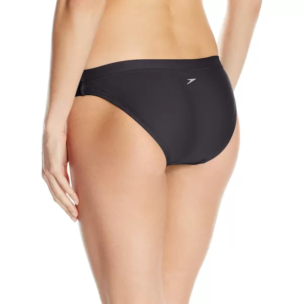 Speedo Womens Powerflex eco Solid Swimsuit BottomSpeedo Black
