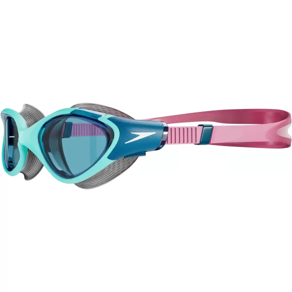 Speedo Womens Swim Goggle Biofuse 20Swim Goggle Biofuse 20Marine BluePeacockFunny Pink