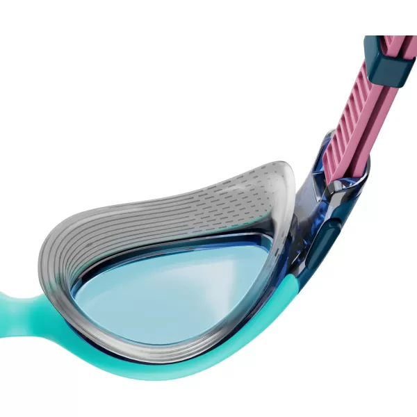 Speedo Womens Swim Goggle Biofuse 20Swim Goggle Biofuse 20Marine BluePeacockFunny Pink