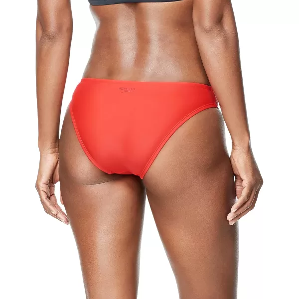 Speedo Womens Swimsuit Bottom Bikini Creora Highclo HipsterBittersweet