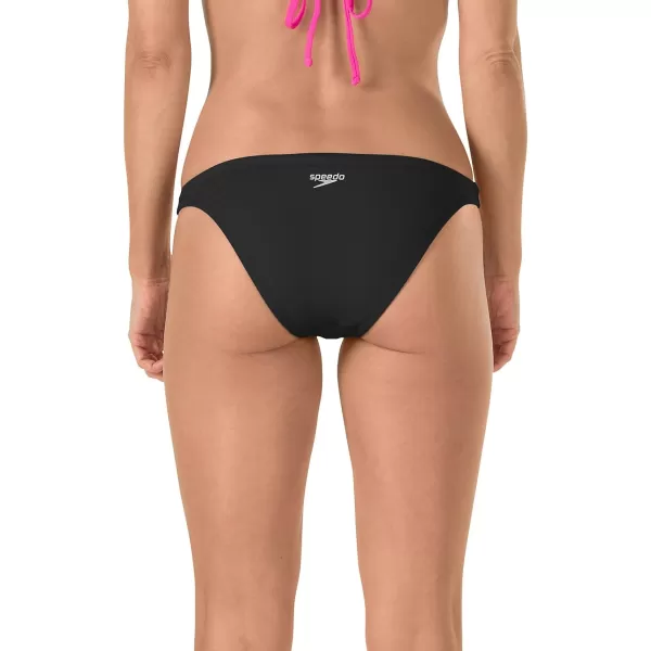 Speedo Womens Swimsuit Bottom Bikini Endurance Low Rise  Manufacturer DiscontinuedSwimsuit Bottom Bikini Endurance Low Rise  Manufacturer Discontinued Speedo Black