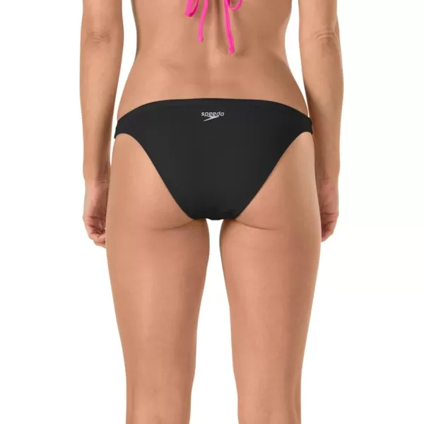 Speedo Womens Swimsuit Bottom Bikini Endurance Low RiseNew Speedo Black