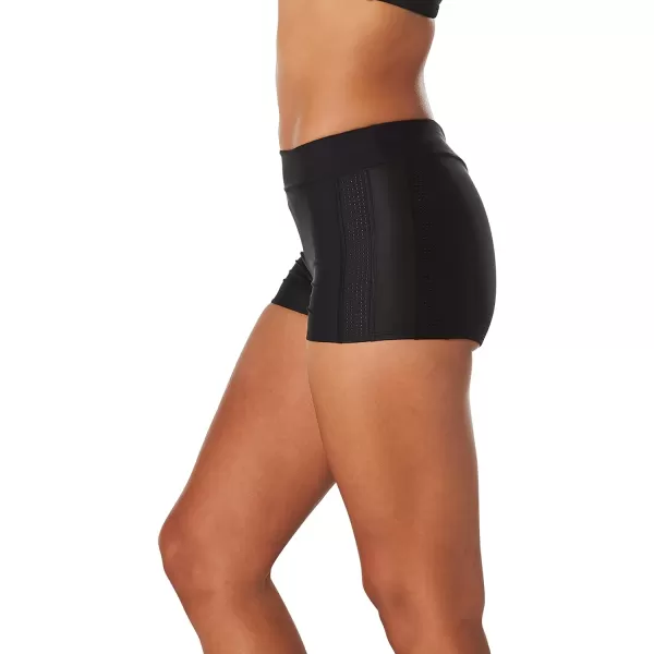 Speedo Womens Swimsuit Bottom Boyshort LengthSheen Speedo Black