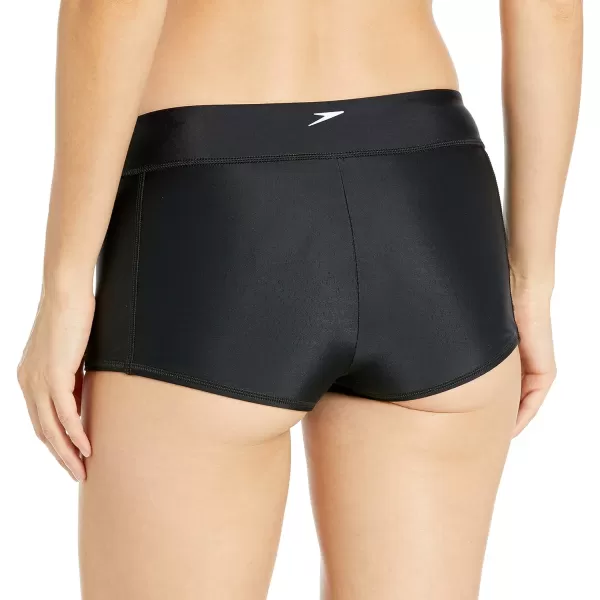 Speedo Womens Swimsuit Bottom Boyshort LengthSpeedo Black