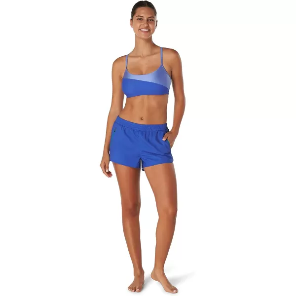 Speedo Womens Swimsuit Bottom Short Length BoardshortDazzling Blue