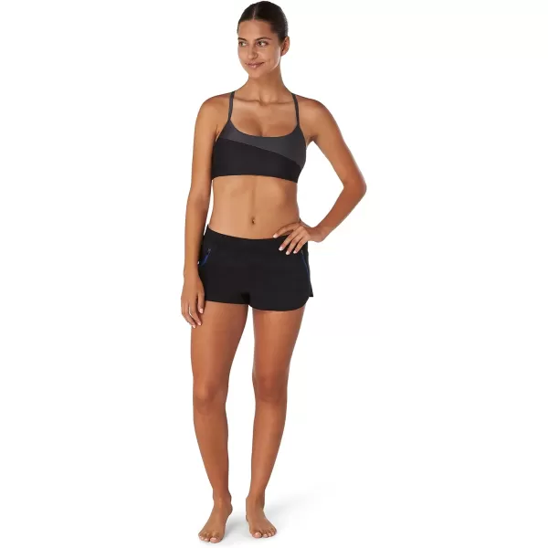 Speedo Womens Swimsuit Bottom Short Length BoardshortJet Black