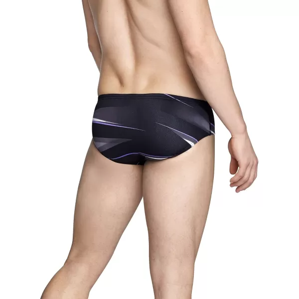 Speedo Womens Swimsuit Brief Endurance Printed Team ColorsInfinite Speedo Purple