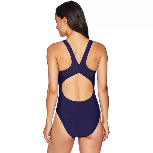 Speedo Womens Swimsuit One Piece Endurance TouchbackDiscontinuedPrecision Starry Blue