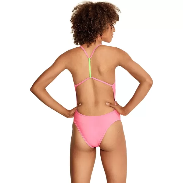 Speedo Womens Swimsuit One Piece Endurance YBackSugar Plum