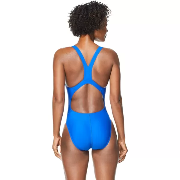 Speedo Womens Swimsuit One Piece Powerflex Super Pro Solid AdultNew Sapphire
