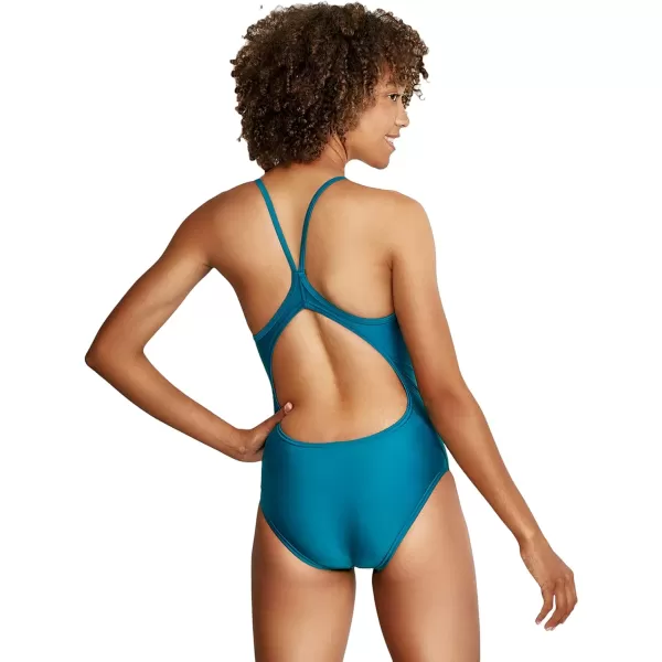 Speedo Womens Swimsuit One Piece Prolt Flyer BackOcean Depths