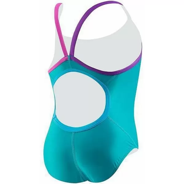 Speedo Womens Swimsuit One Piece Prolt Propel Back SolidUltra Blue