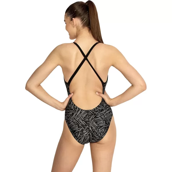 Speedo Womens Swimsuit One Piece Prolt Relay BackTiger Anthracite