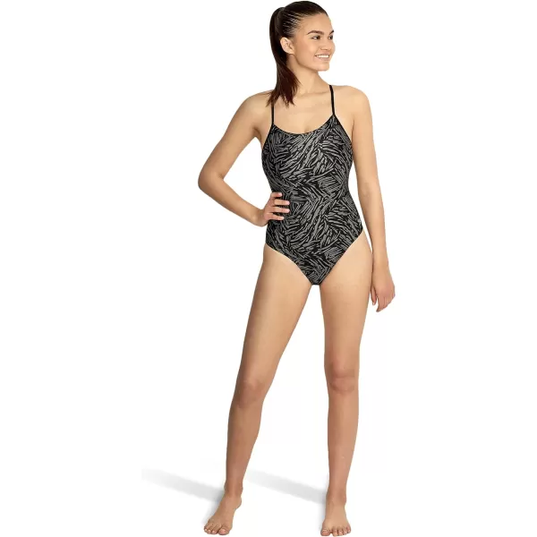 Speedo Womens Swimsuit One Piece Prolt Relay BackTiger Anthracite