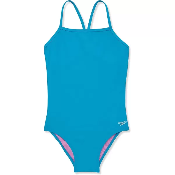 Speedo Womens Swimsuit Piece Endurance The One Solid Team ColorsBlue Jewel