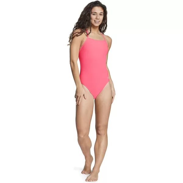 Speedo Womens Swimsuit Piece Endurance The One Solid Team ColorsChewing Gum