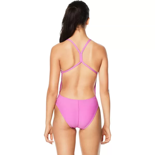 Speedo Womens Swimsuit Piece Endurance The One Solid Team ColorsLost Lavender