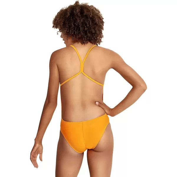 Speedo Womens Swimsuit Piece Endurance The One Solid Team ColorsRadiant Yellow