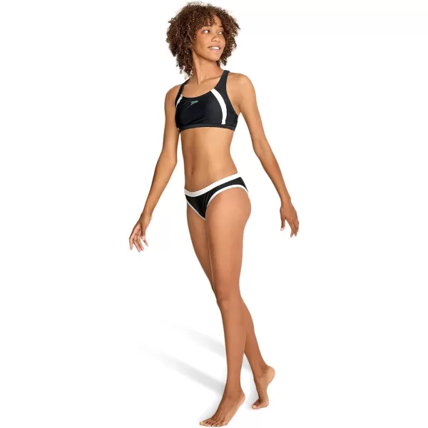 Speedo Womens Swimsuit Quantum Bikini TopSpeedo Black