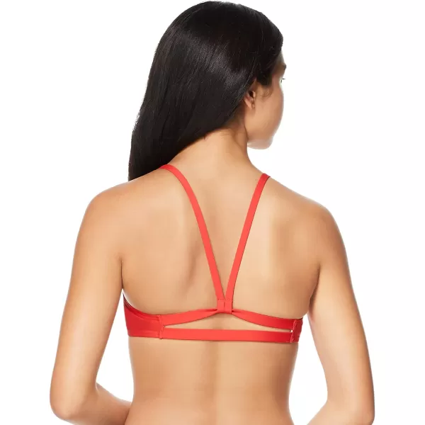 Speedo Womens Swimsuit Top Bikini Endurance Strappy Back DemiBittersweet