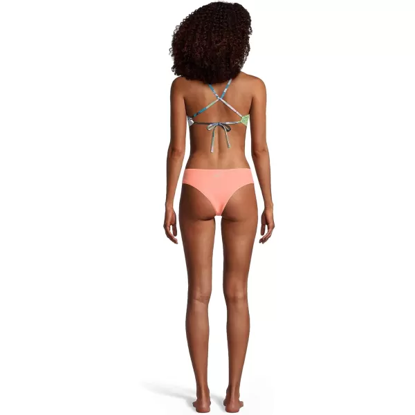 Speedo Womens Swimsuit Top Bikini Endurance Tie Back DemiSpeedo Black Floral