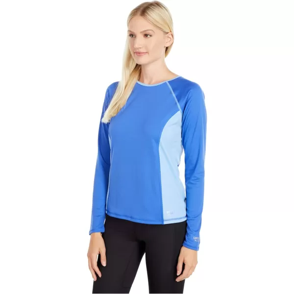 Speedo Womens Uv Swim Shirt Long Sleeve RashguardHyper Blue