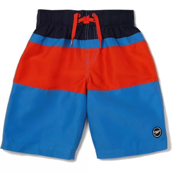 Speedo Boys Swim Trunk Knee Length Blocked VolleyPalace Blue