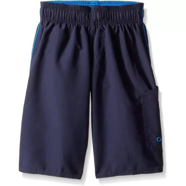 Speedo Boys Swim Trunk Knee Length Marina Volley YouthDiscontinuedWashed Navy