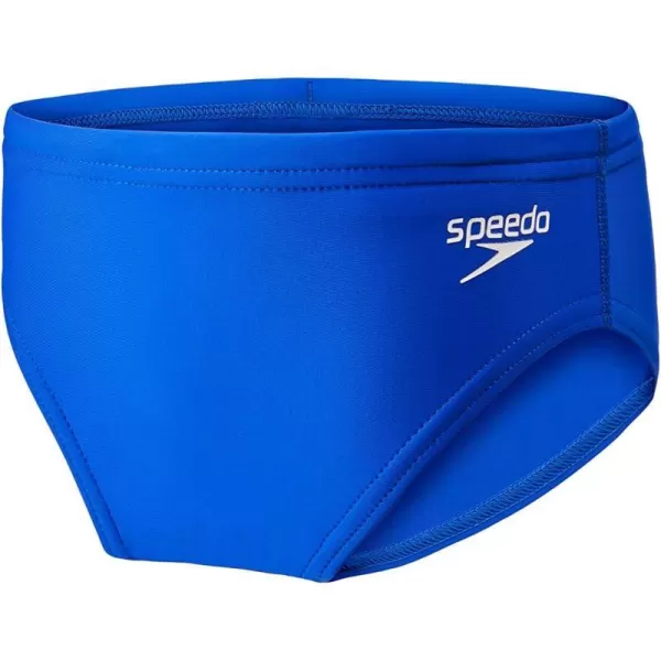 Speedo Boys Swimsuit Brief Powerflex Eco Solid YouthNew Sapphire