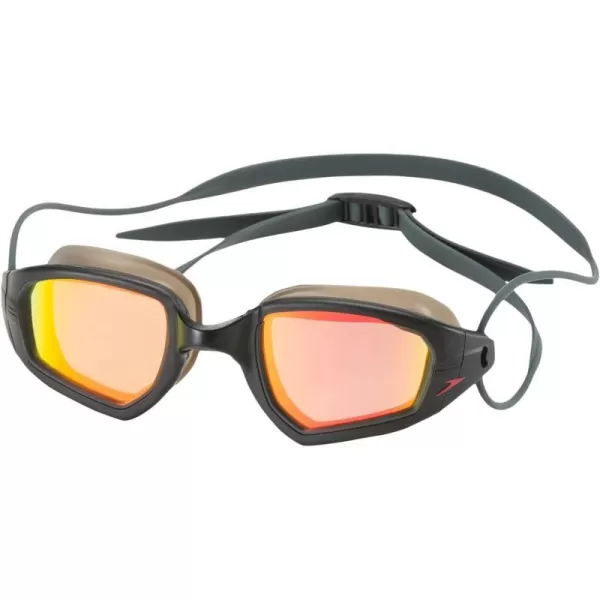 Speedo Covert Mirrored Swim GoggleMirrored BlackBlack