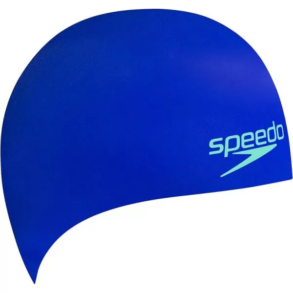 Speedo Fastskin3 Competition Swim CapCobalt PopGreen Glow