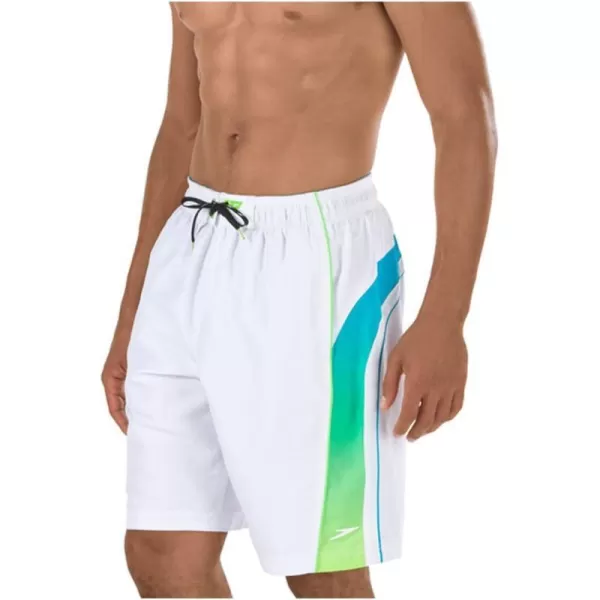 Speedo Men Engineered Ombre Splice Volley 21White