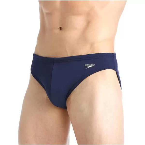 Speedo Mens Fitness Solar 1Inch Xtra Life Lycra Brief 34  Nautical NavySpeedo Mens Fitness Solar 1Inch Xtra Life Lycra Brief 34  Nautical Navy