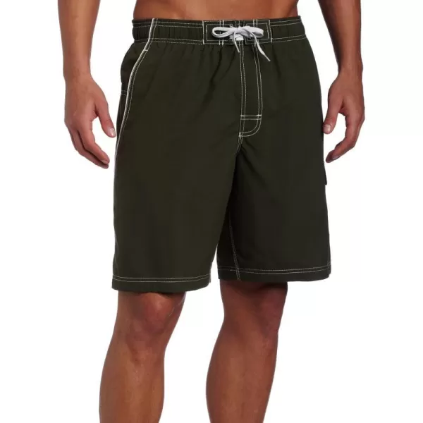 Speedo Mens Marina Swim TrunkManufacturer DiscontinuedEco Green