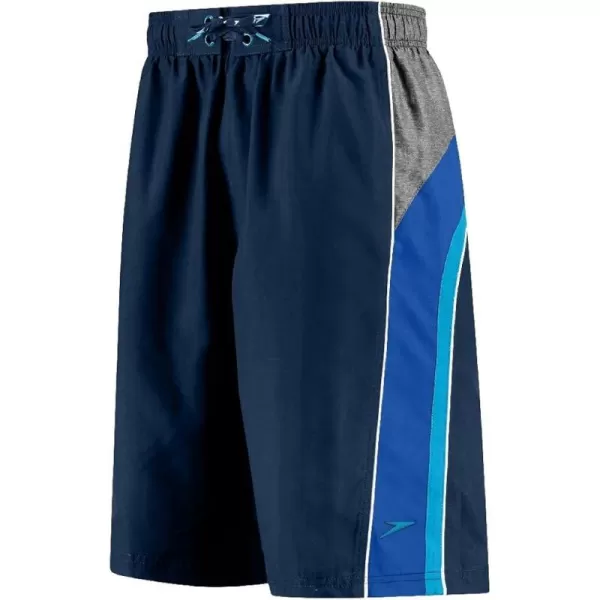 Speedo Mens Sidewinder Splice Volley Swim TrunksNavy