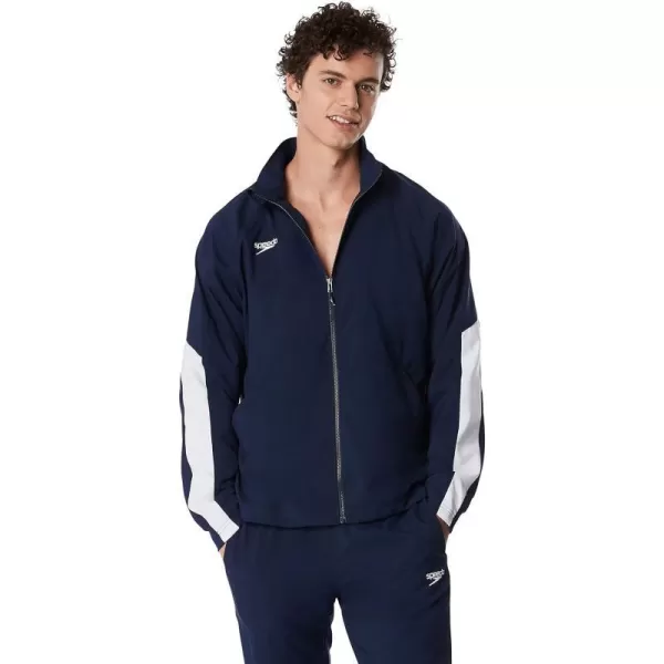 Speedo Mens Standard Tech Team Warm Up SuitEdge Speedo Navy Jacket