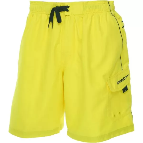 Speedo Mens Swim Trunk Knee Length Marina VolleySpeedo Yellow