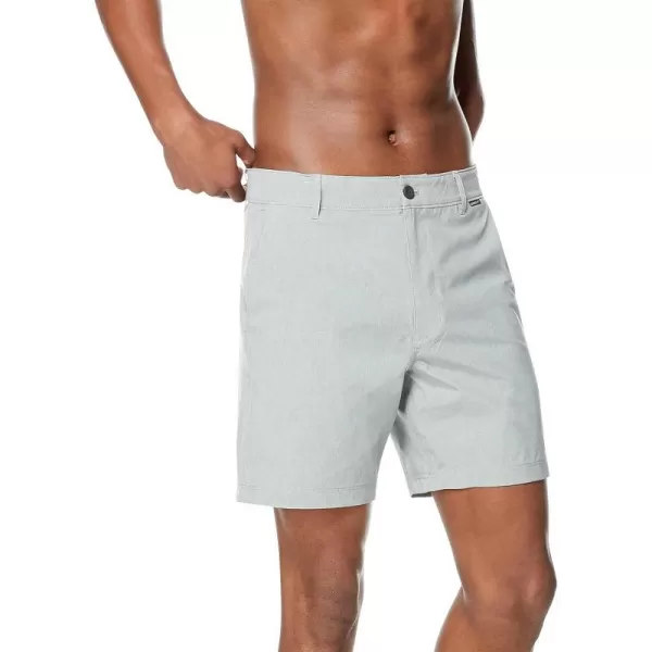 Speedo Mens Swim Trunk Mid Length Hybrid ShortMonument