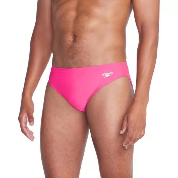 Speedo Mens Swimsuit Brief Eco Flex 2 Outseam BeachstarFandango Pink