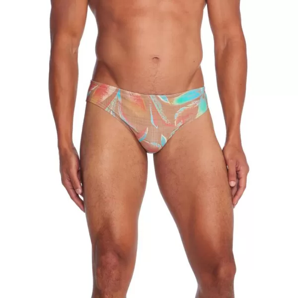 Speedo Mens Swimsuit Brief Eco Flex 2 Outseam BeachstarMirmar Floral