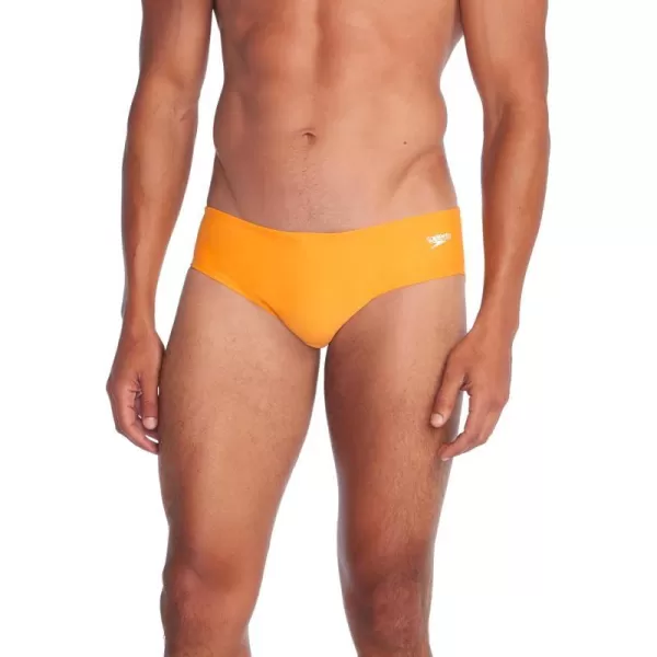 Speedo Mens Swimsuit Brief Eco Flex 3 Outseam BeachstarMandarin Peel