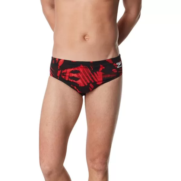 Reflected Speedo Red