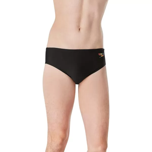 Speedo Mens Swimsuit Brief Endurance The One Graphic2023 Pride Anthracite