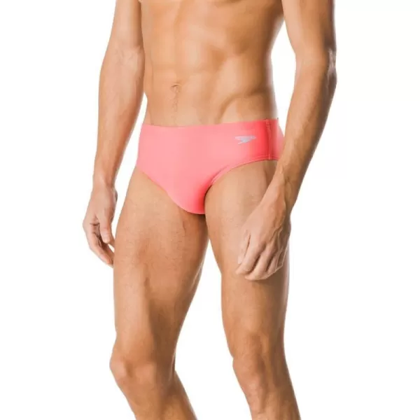 Speedo Mens Swimsuit Brief Endurance The OneDiscontinuedDeep Coral