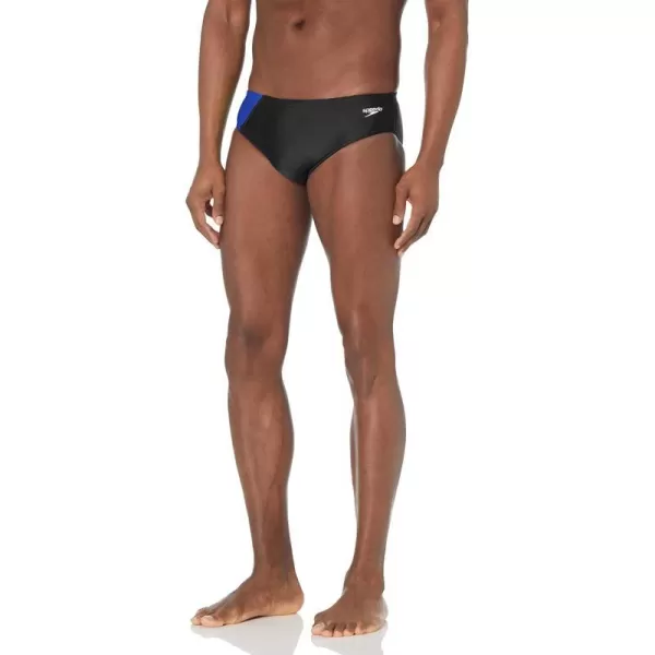 Speedo Mens Swimsuit Brief PowerFlex Eco Revolve Splice Team ColorsSpeedo Mens Swimsuit Brief PowerFlex Eco Revolve Splice Team Colors