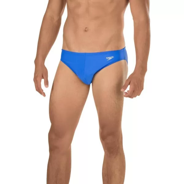 Speedo Mens Swimsuit Brief PowerFlex Eco Solar  Manufacturer DiscontinuedRadiant Blue